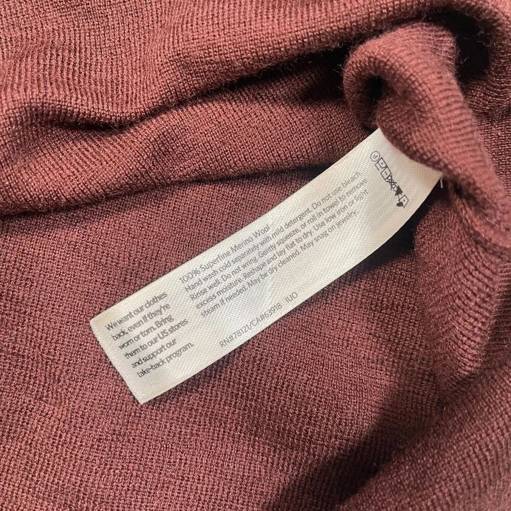 Eileen Fisher Tank Top Womens XS Brown Italian Superfine Merino Wool Cozy Soft - Picture 4 of 10